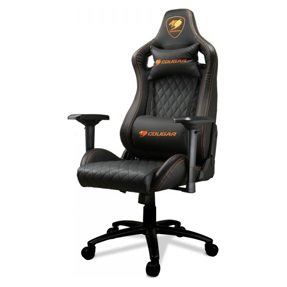 Кресло компьютерное игровое cougar armor s black %Future_395 (фото 1)